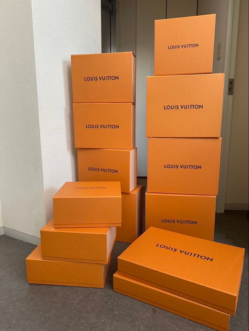 LOUIS VUITTONルイヴィトン　保存用空箱13個セット　大サイズ