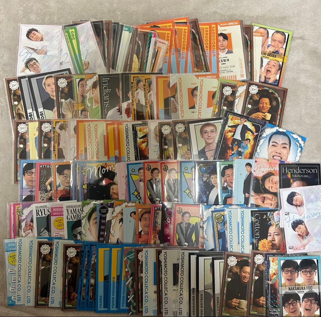 よしもと芸人ポテトスティック　ステッカー　よしもとコレカ　チェキ　まとめ売り