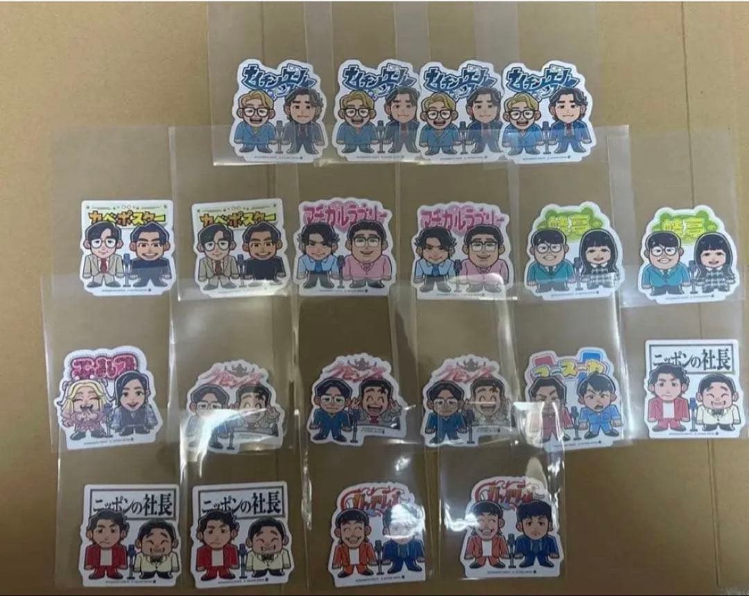 よしもと芸人ポテトスティック　ステッカー　よしもとコレカ　チェキ　まとめ売り