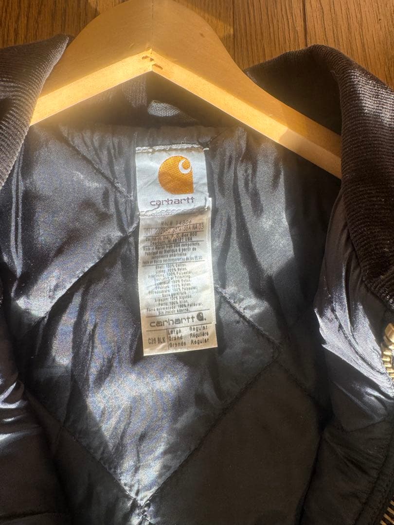 Carhartt 企業ロゴ　デトロイトジャケット　USA製