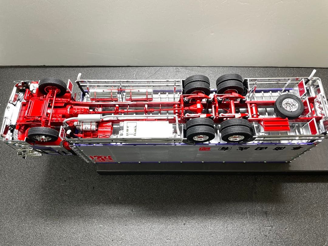 1/32 プロフィア デコトラ プラモデル へビフレ 完成品 エサ屋