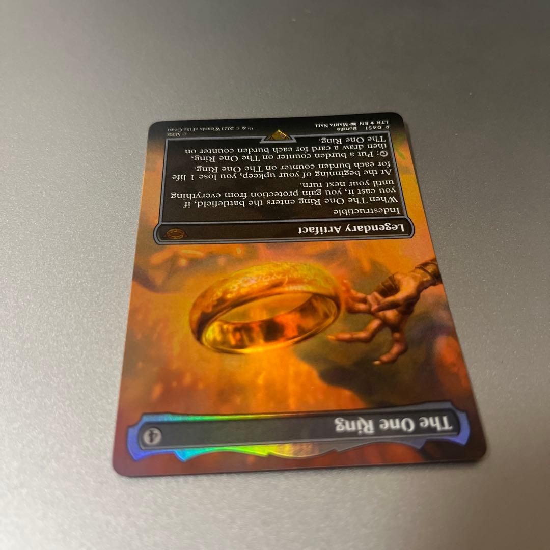 ③MTG foil 《一つの指輪/The One Ring》フルアート