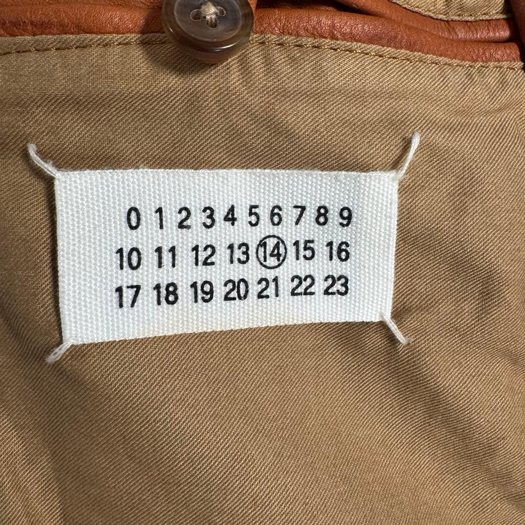 マルジェラ 希少色 ハの字ライダース 2008 ここのえ期 サイズ46