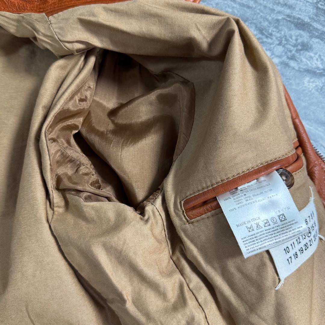 マルジェラ 希少色 ハの字ライダース 2008 ここのえ期 サイズ46