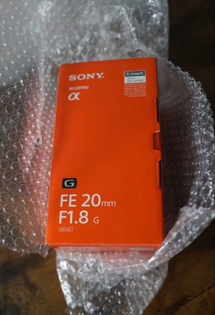 SONY ソニー FE 20mm F1.8 G SEL20F18G Eマウント