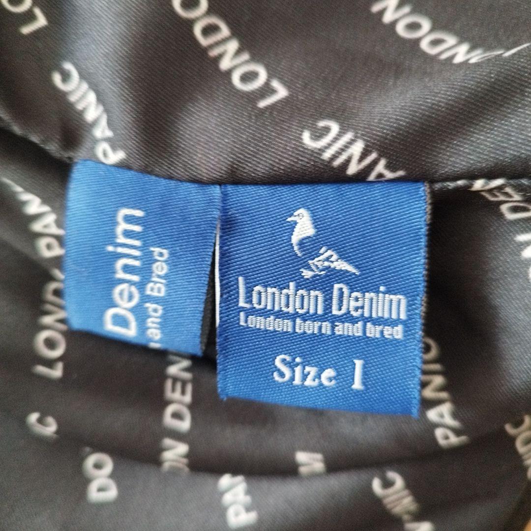 London Denim ブラックレザー シングルライダース