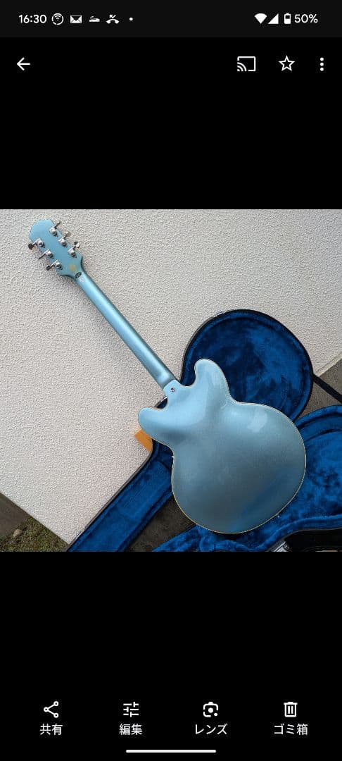 Epiphone ES-355 ペルハムブルー ハードケース付き