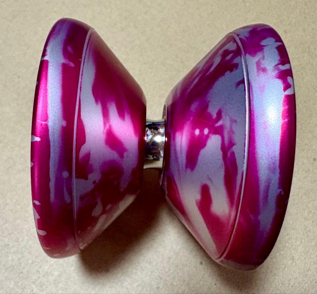 C3ヨーヨーデザイン クラウン7075 ピンク・シルバー