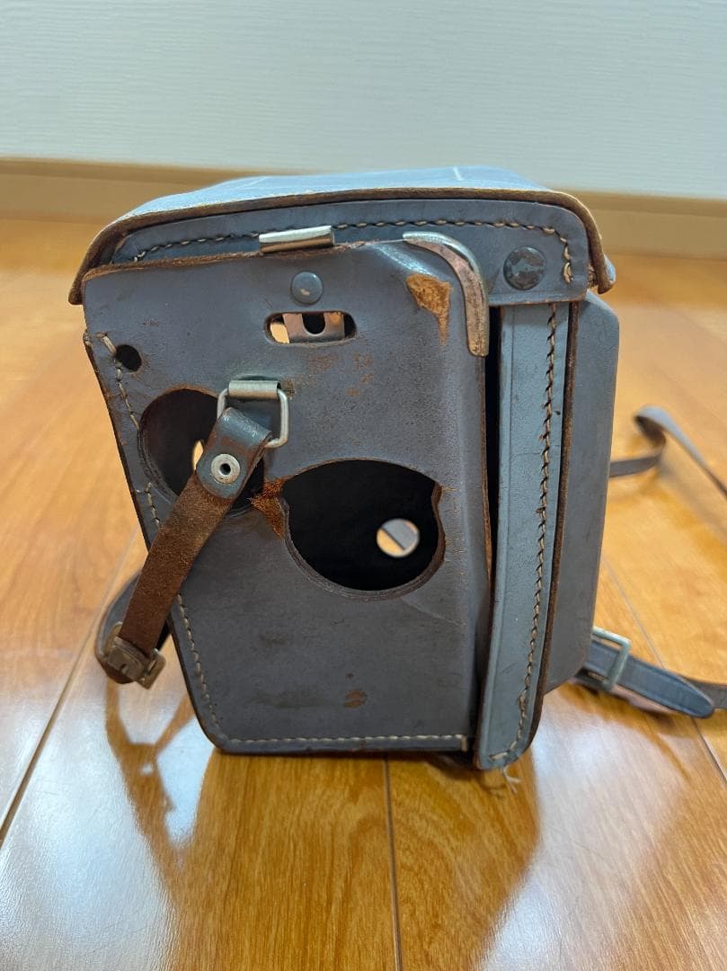 【動作品】Yashica-A 二眼レフカメラ【ケース付き】