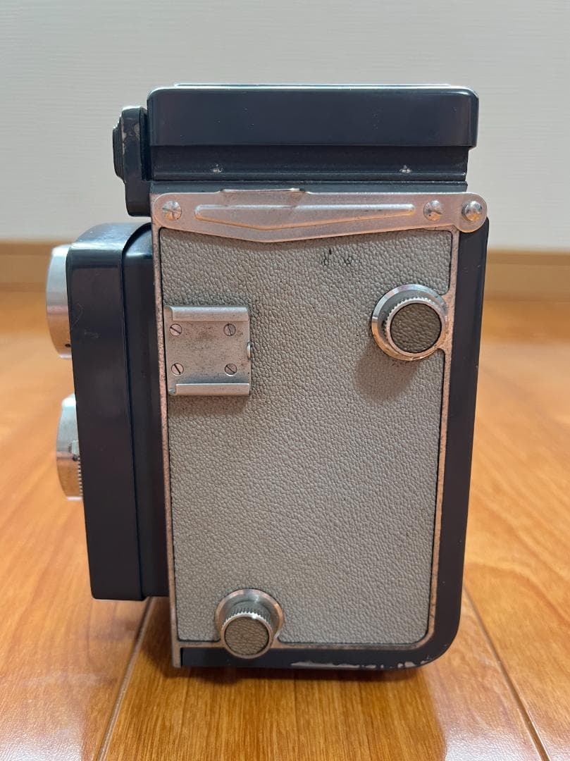 【動作品】Yashica-A 二眼レフカメラ【ケース付き】