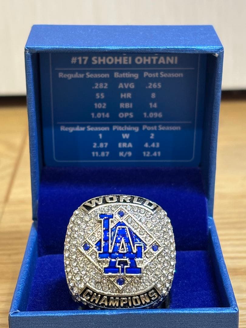 ⭐完全一点限定⭐【入手困難セット】大谷翔平 2025世界一リング厳選3点特別構成
