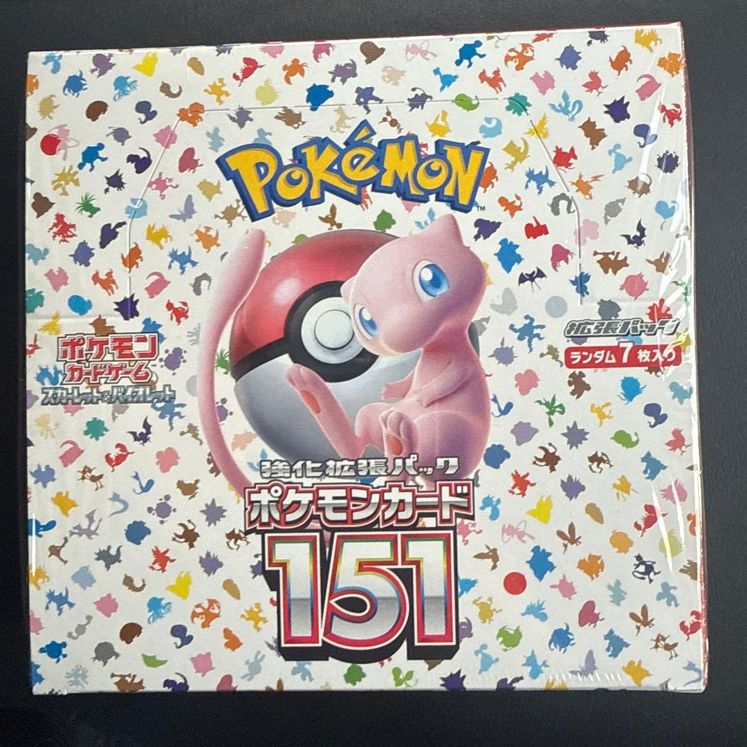 ポケモンカード151 BOXセット　シュリンク少し破れてる