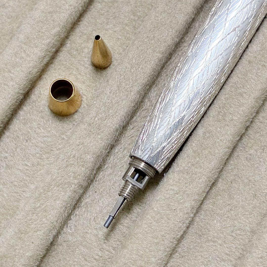ニューマン　銀製　シルバー　ノック式　シャーペン