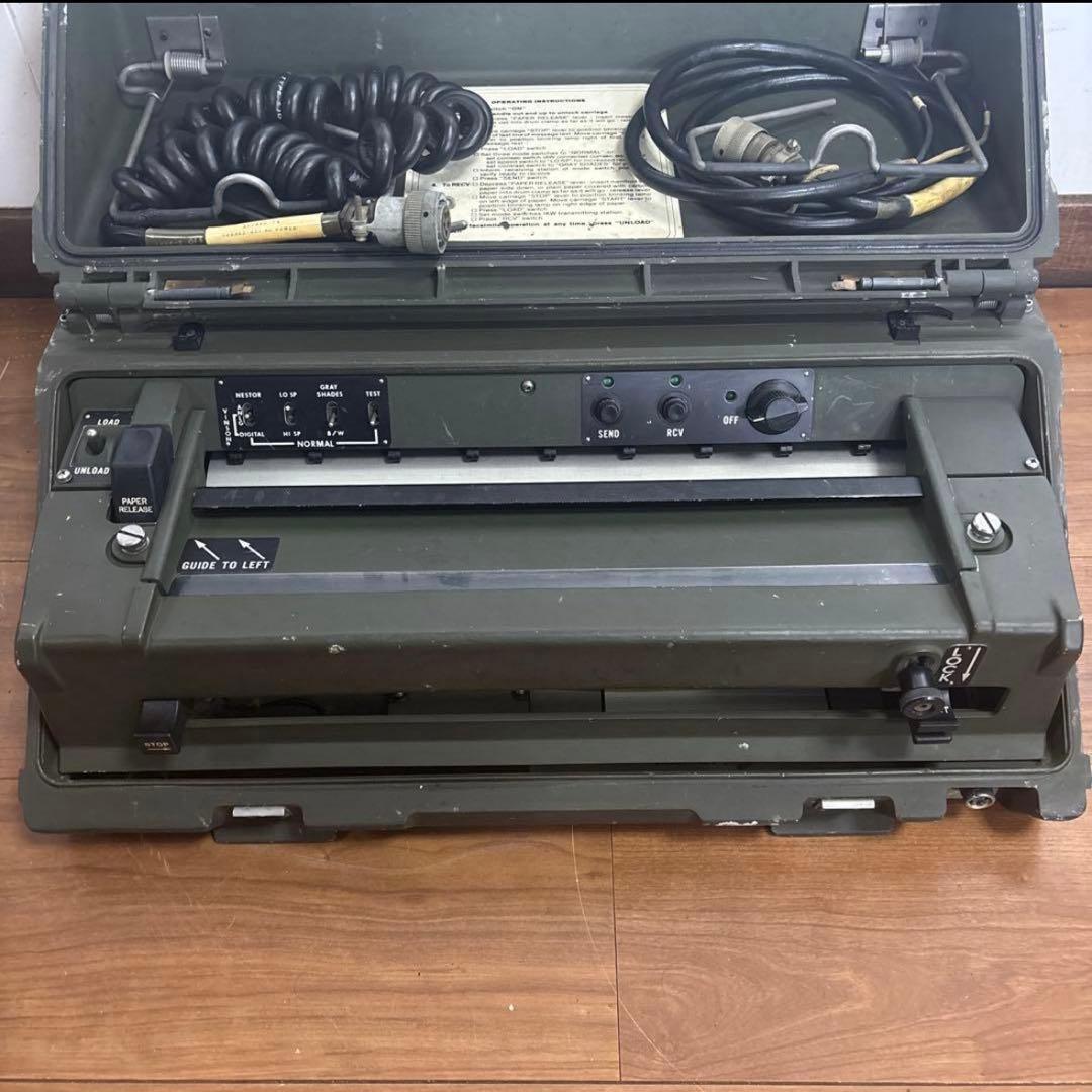 米軍実物　FACSIMILE SET TACTICAL AN/GXC-7A