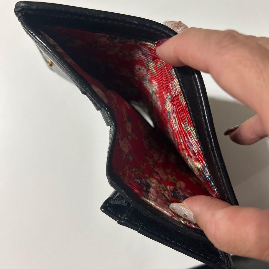 Gucci【正規品】 二つ折り財布 オフディアブラック キルティング