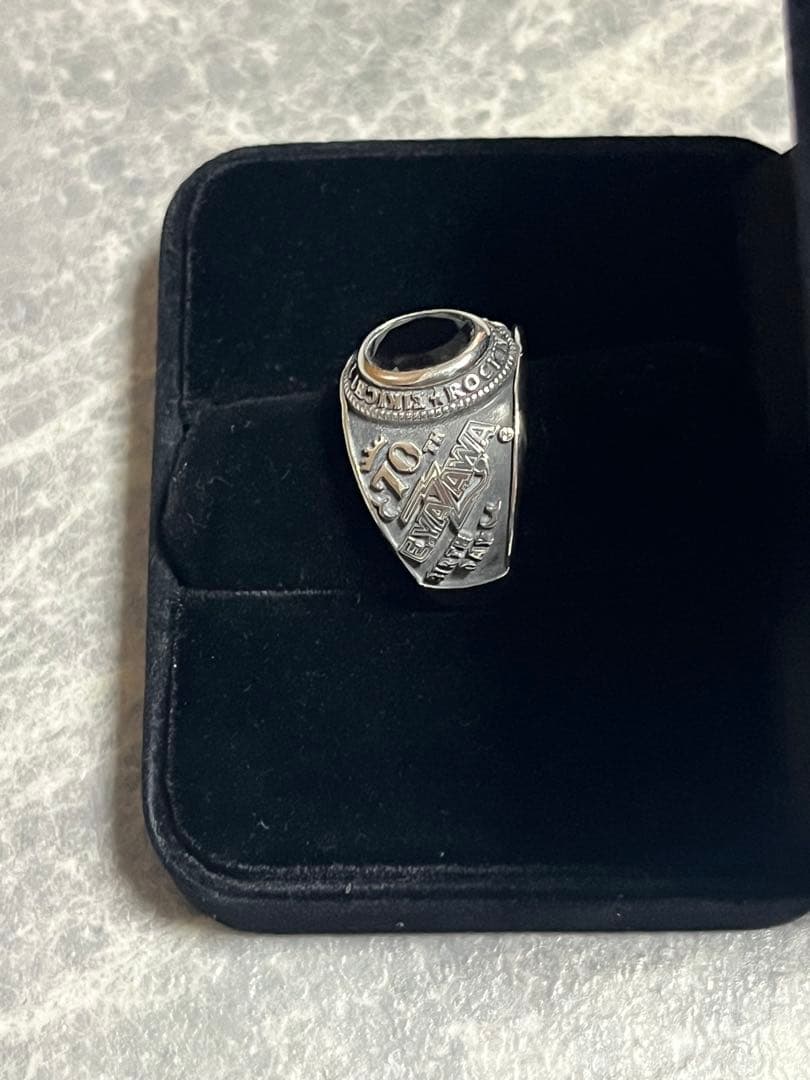 矢沢永吉　カレッジリング 70TH.BIRTHDAY 19号