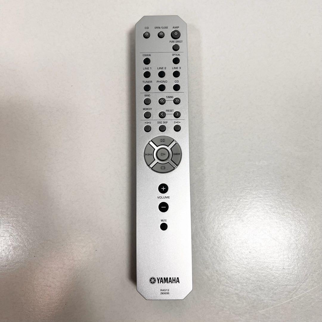 ヤマハ A-S301 プリメインアンプ 説明書・リモコン付き 通電OK 現状品