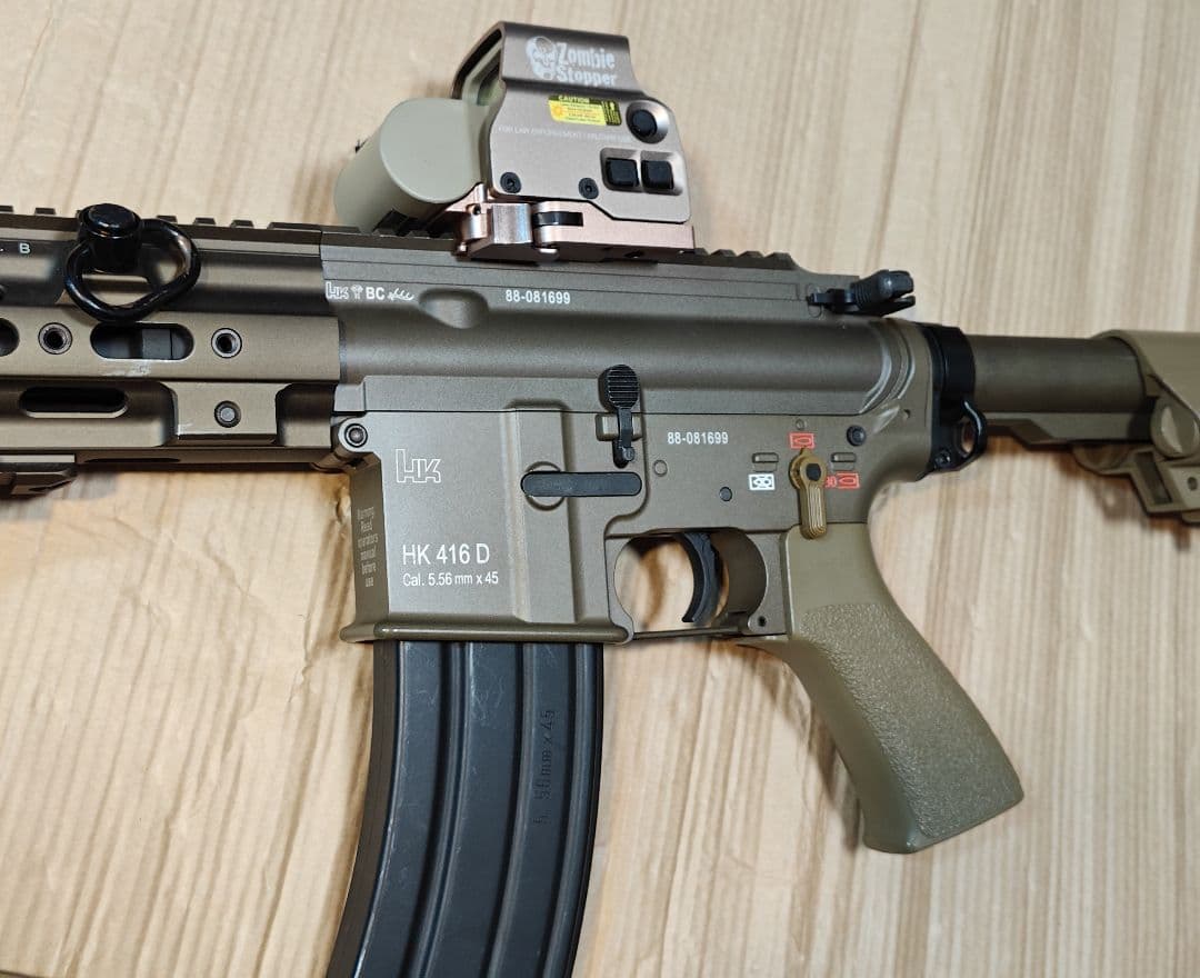 [購入者決定]東京マルイ次世代電動ガンHK416デルタ付属多数