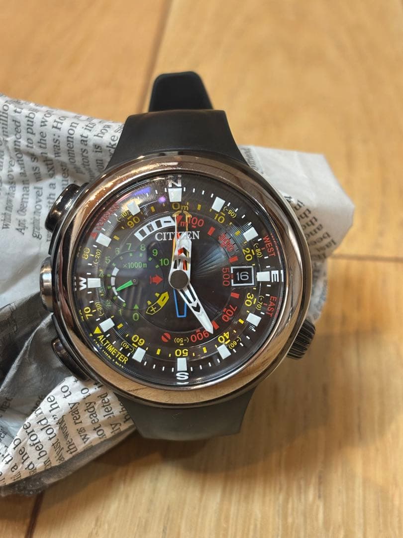 シチズン　アルティクロン　シーラス　500本限定モデル　エコドライブ