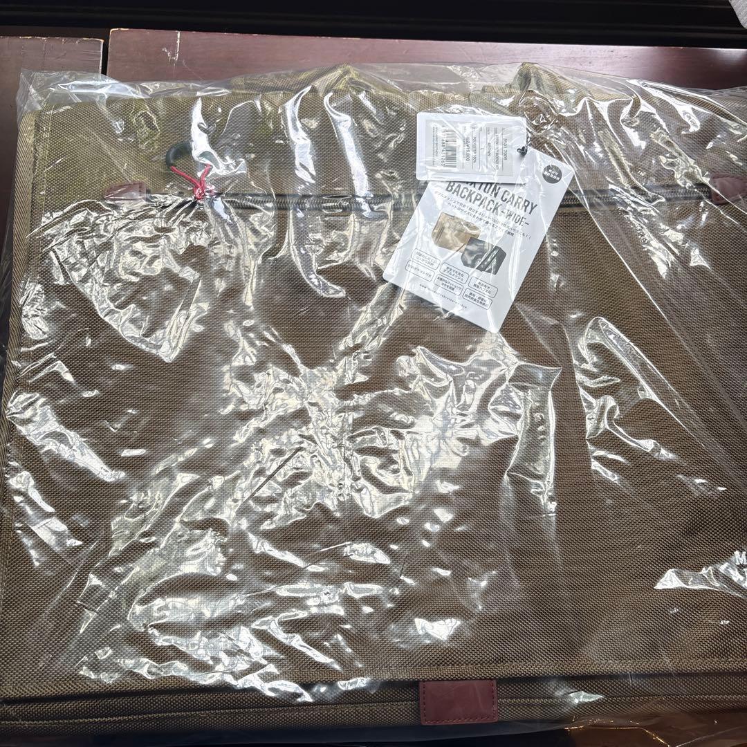 ブリクストンキャリーバックパック ワイド ※リニューアル　ブラウン　L