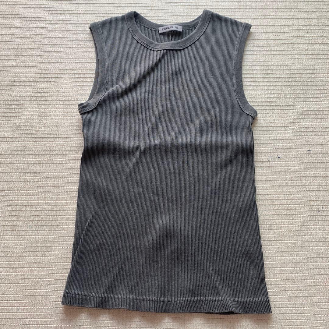 【美品】DEUXIEME CLASSE Vintage ノースリーブTシャツ