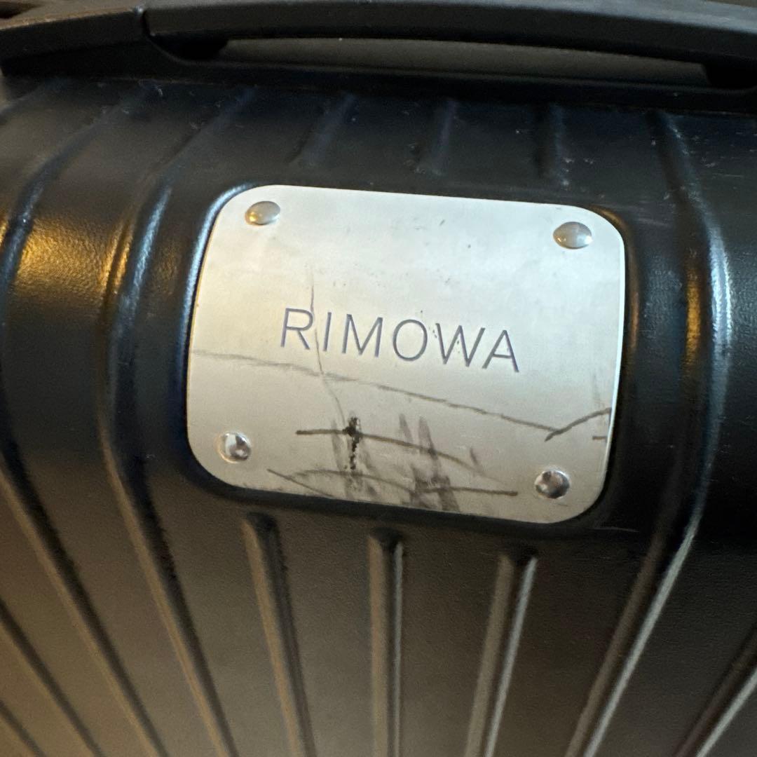 3〜4泊用　RIMOWA Porsche キャリーケース ブラック