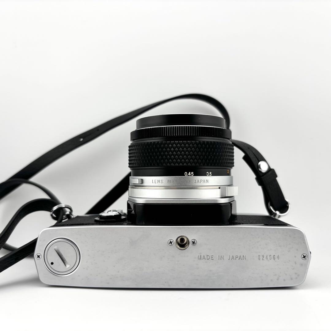 【完動品】OLYMPUS OM1 オリンパス　50ミリf1.4 説明書付き