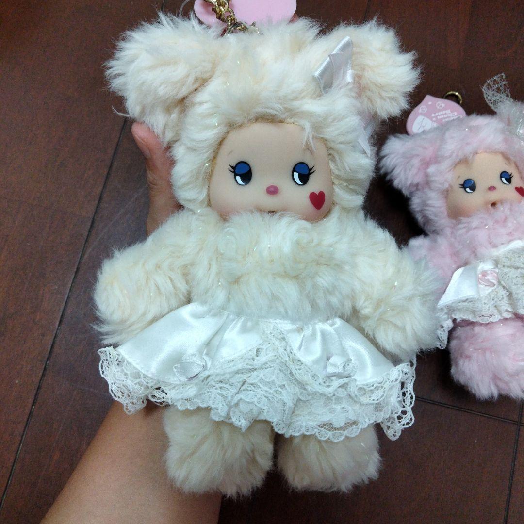 SEKIGUCHI　ぬいぐるみキーホルダー2つセット　モンチッチ