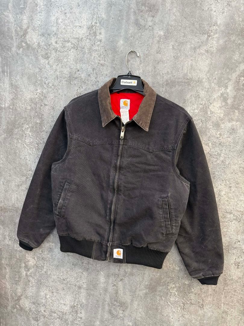 レア　 USA製　カーハートサンタフェジャケット　J13 BLK