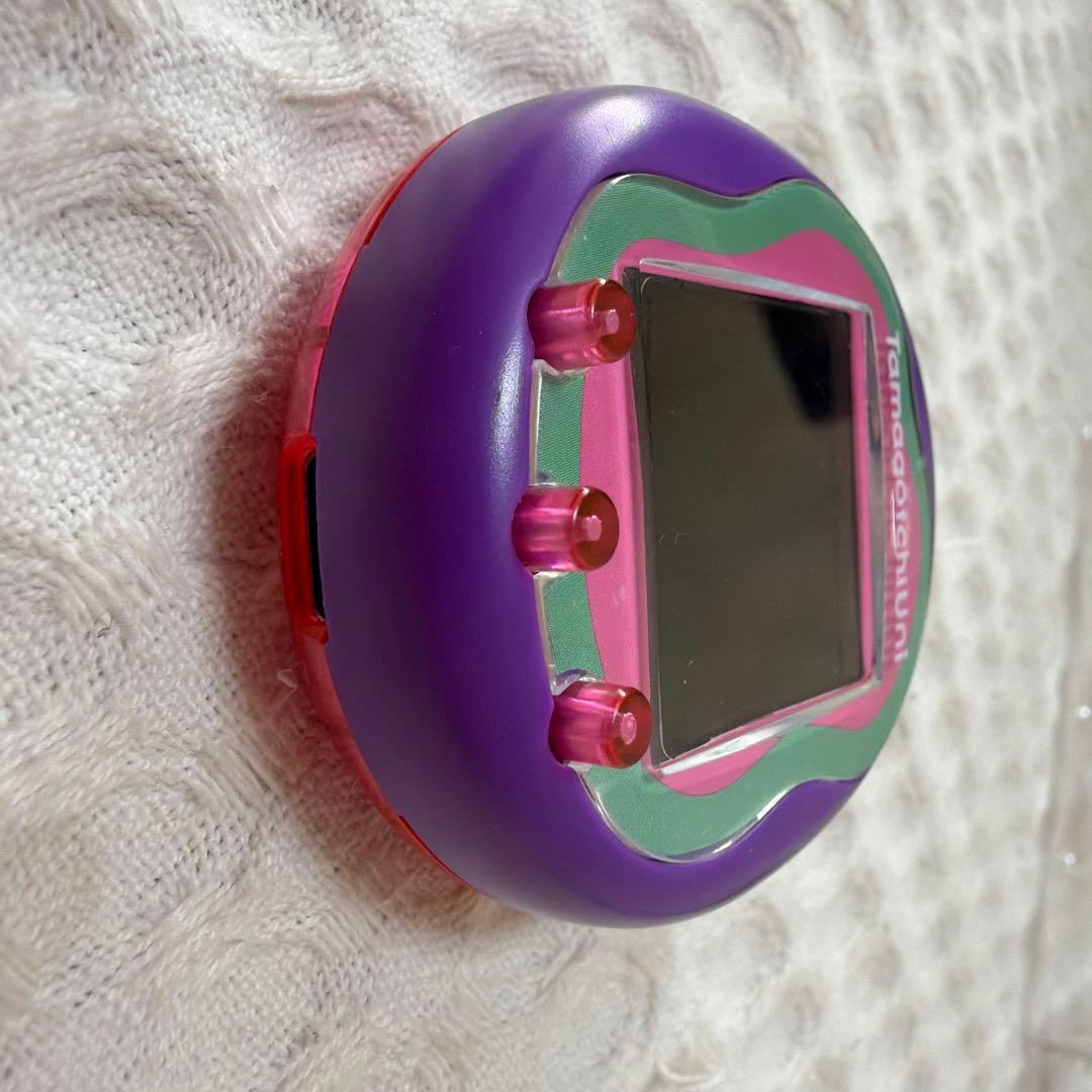 Tamagotchi Uni パープル バンド ストラップ付き
