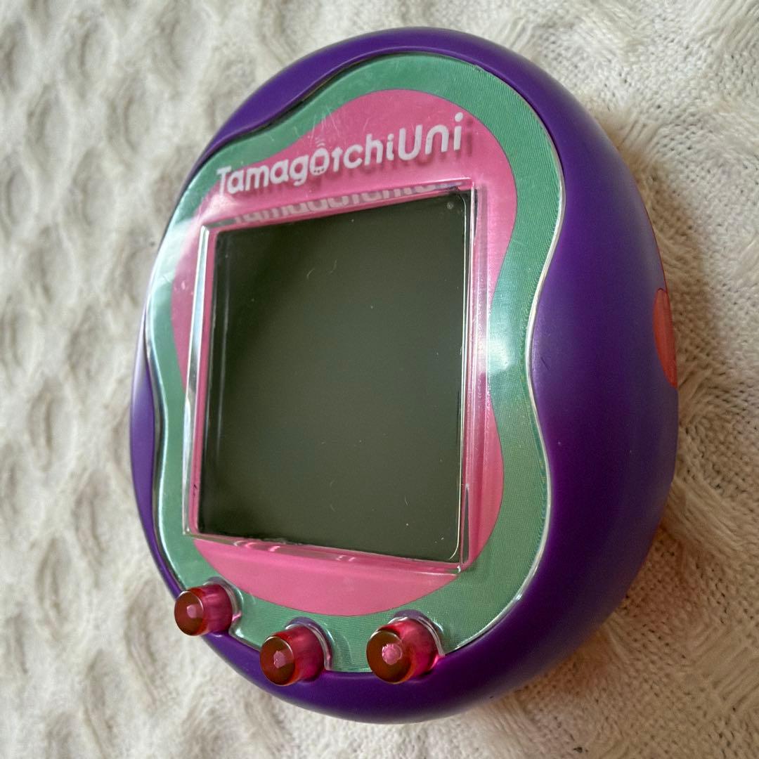 Tamagotchi Uni パープル バンド ストラップ付き