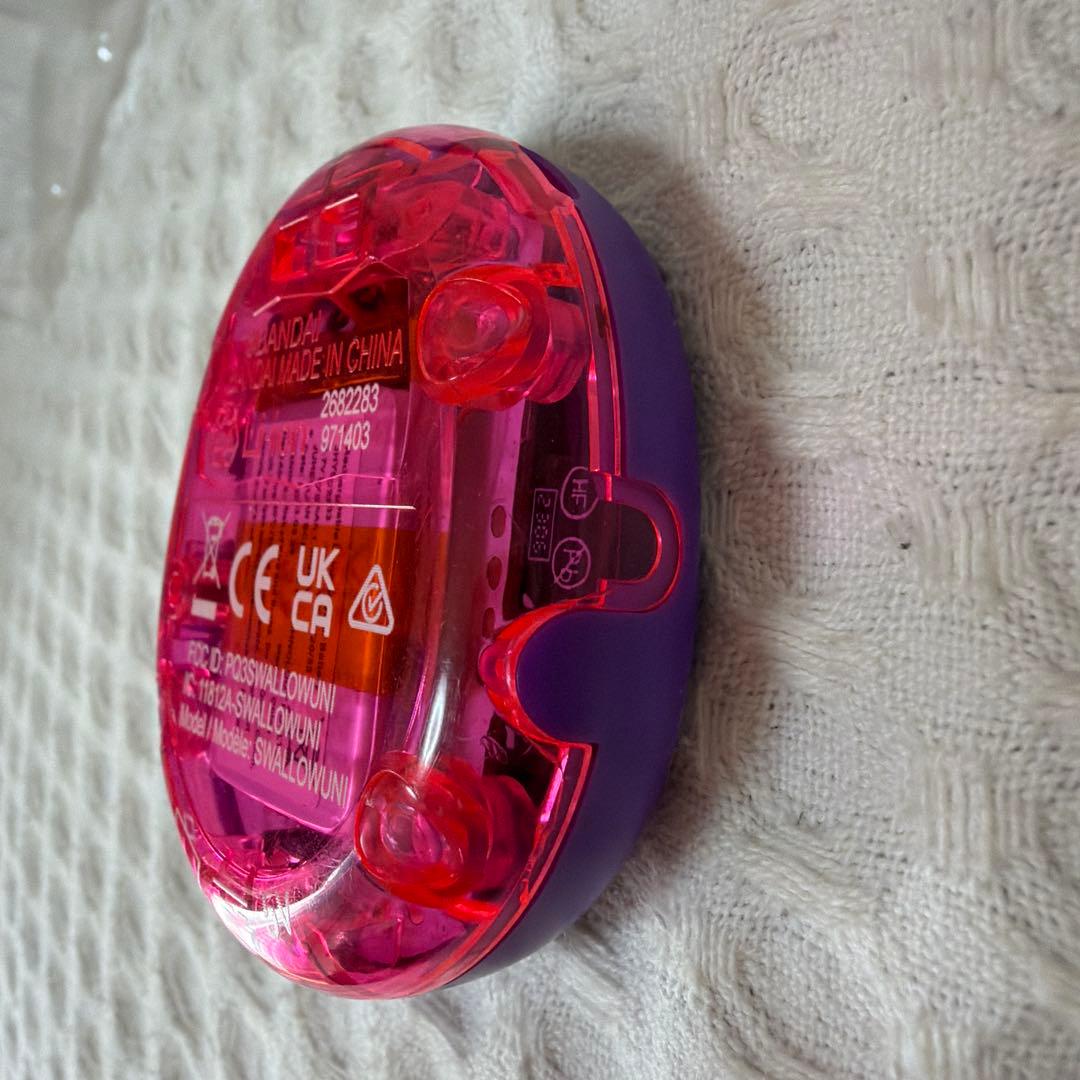 Tamagotchi Uni パープル バンド ストラップ付き