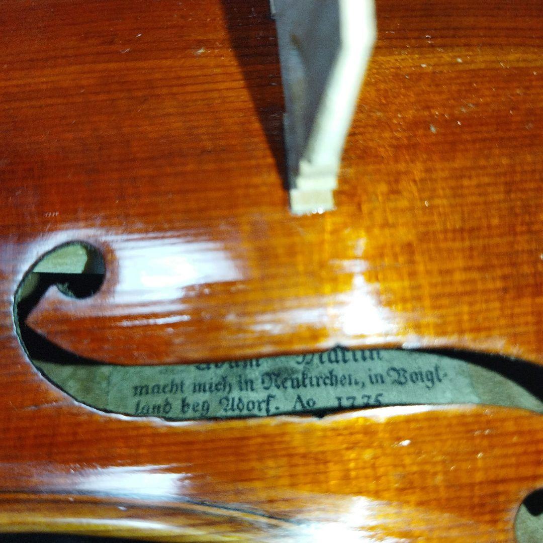 バイオリン　1775年