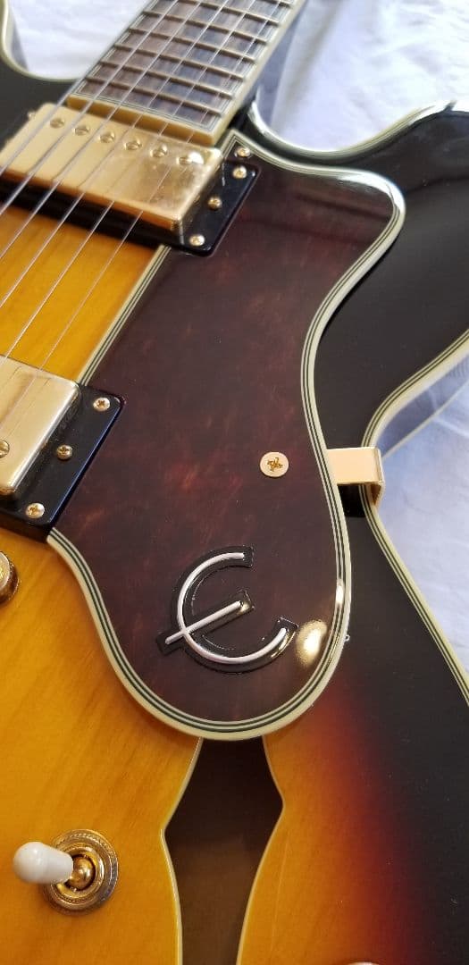 新品同様 Epiphone Sheraton II Pro 純正ハードケース