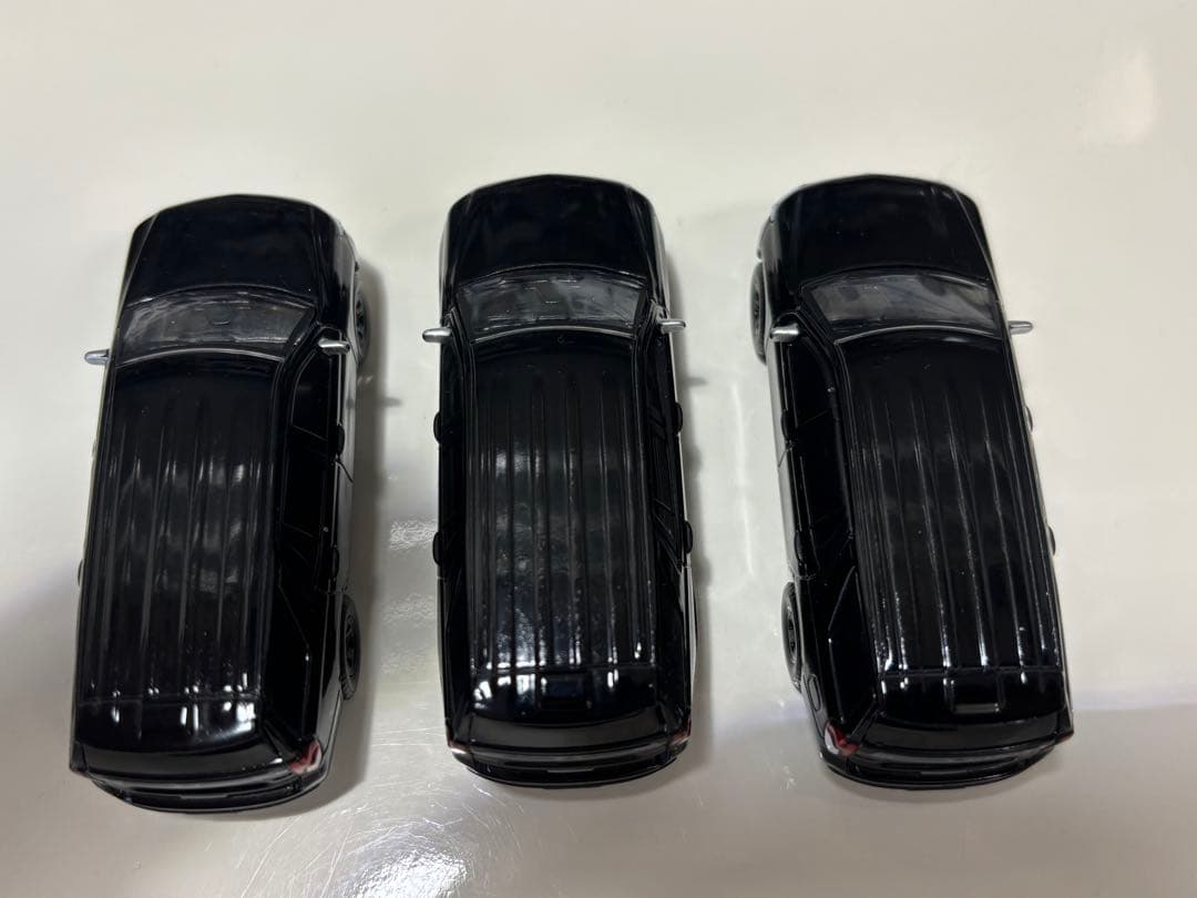 1/64 グリーンライト シボレー タホ 2021 ブラック 黒 3台セット