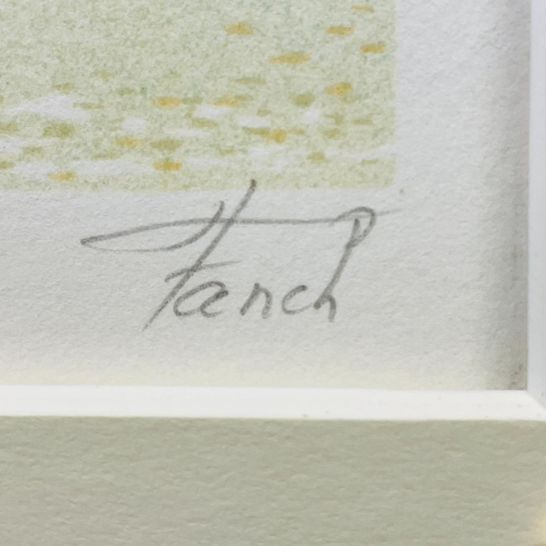 真作保証 ファンシュ・ルダン『ロッキー山脈の熱気球』大作 画寸h50×w65cm