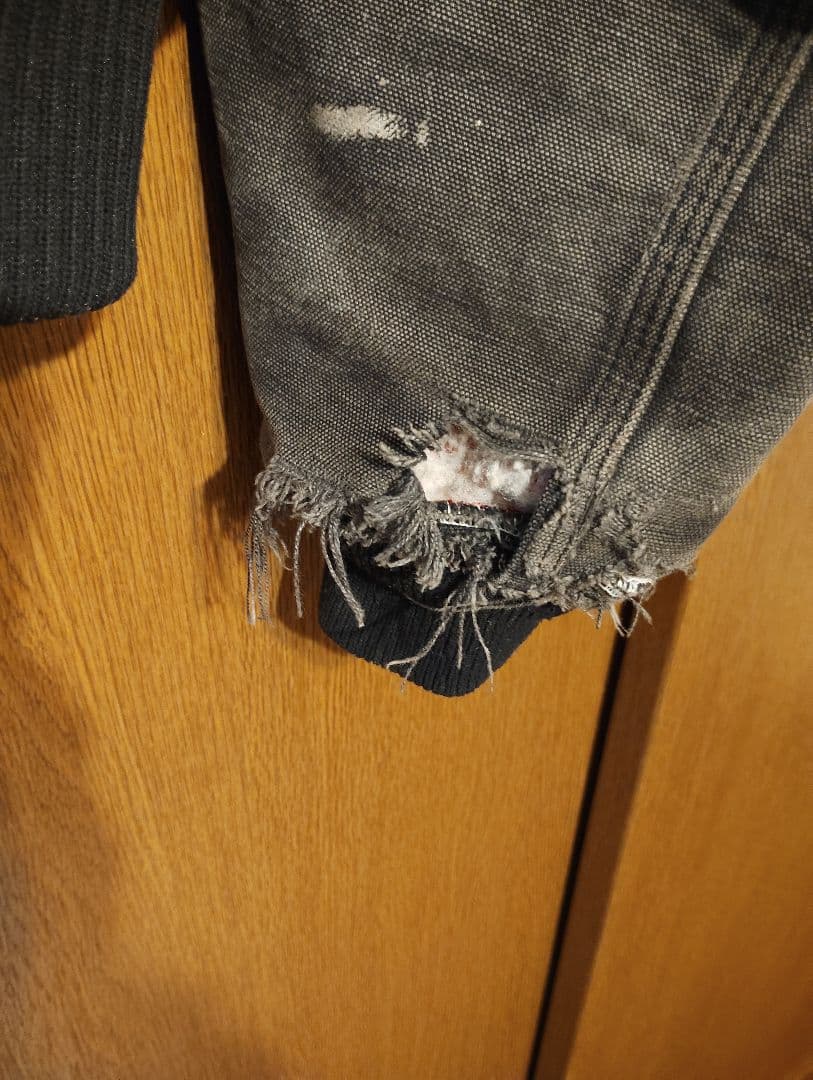 【良フェード】年代物Carhartt サンタフェジャケットカーハート