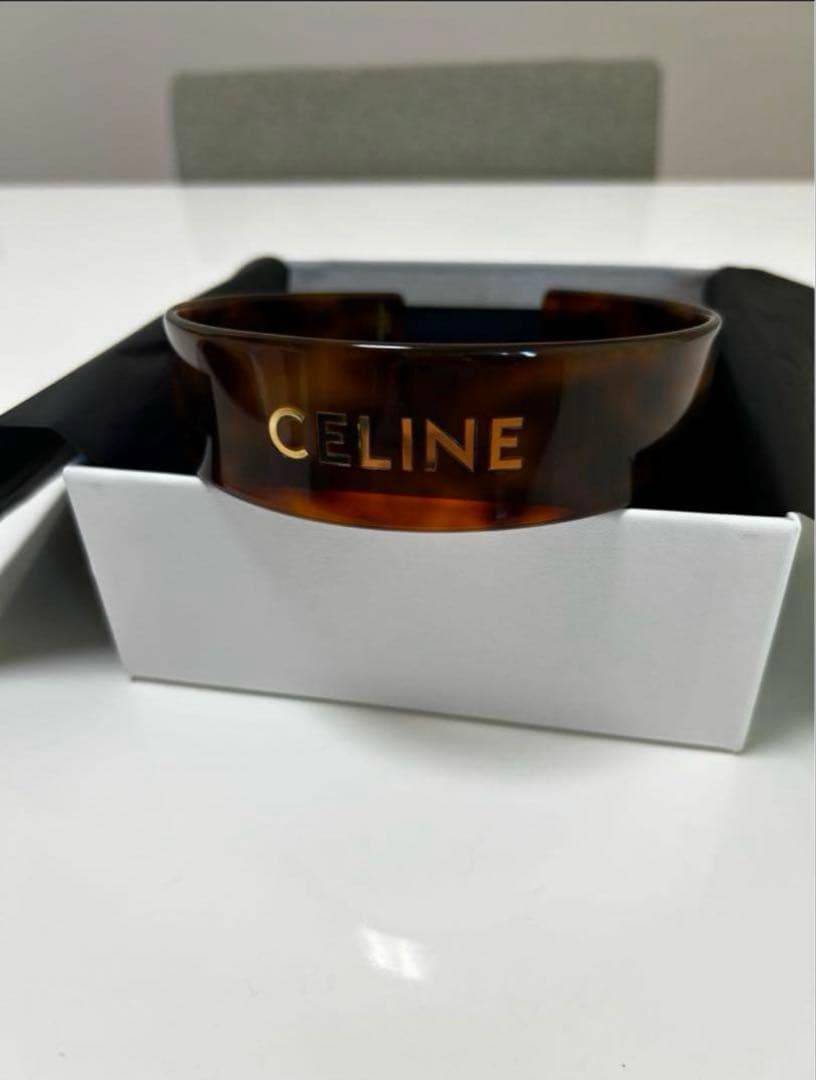 ※ゆら CELINE ブラウン ヘアバンド