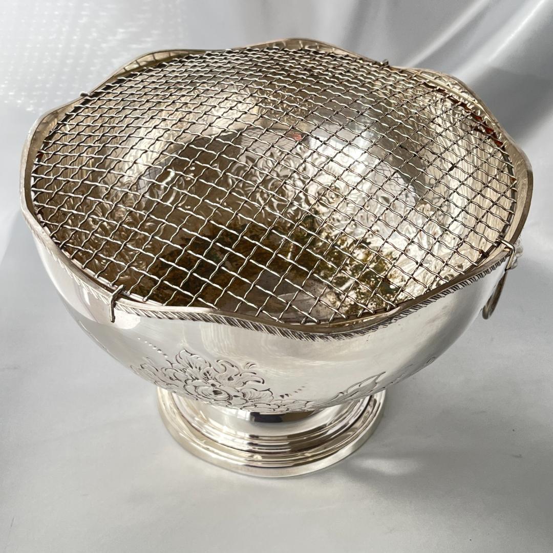 【英国】 ライオンのローズボウル / センターピース 直径27cm 花器