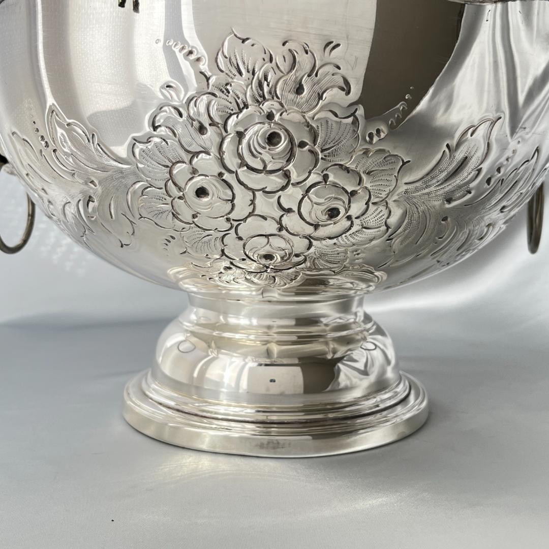 【英国】 ライオンのローズボウル / センターピース 直径27cm 花器