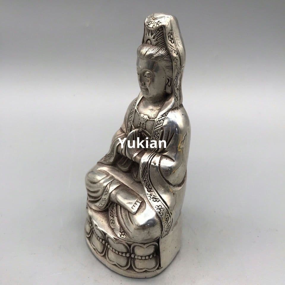 銅製 観音仏像 書道具 文房具 香道具 装飾品 工芸品 美術品