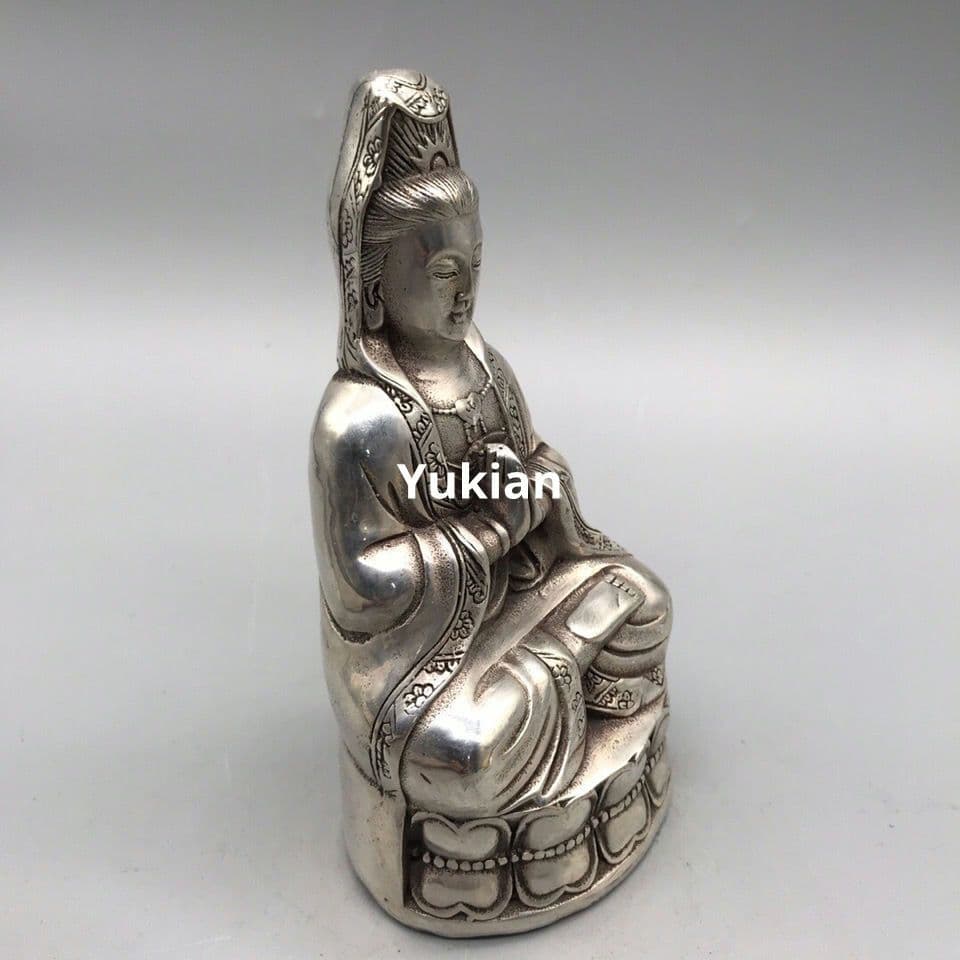 銅製 観音仏像 書道具 文房具 香道具 装飾品 工芸品 美術品