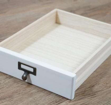 【新品・未使用】　桐製　 隙間ラック　箪笥　整理タンス　書類チェスト　9段