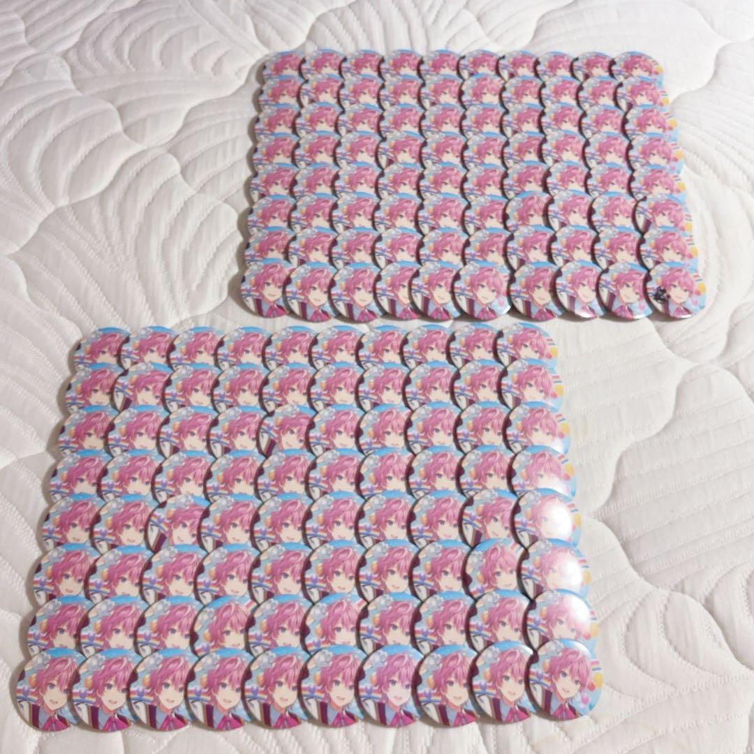 すとぷり さとみくん すとろべりーねくすとっ すとねく 缶バッジ 缶バ 等身