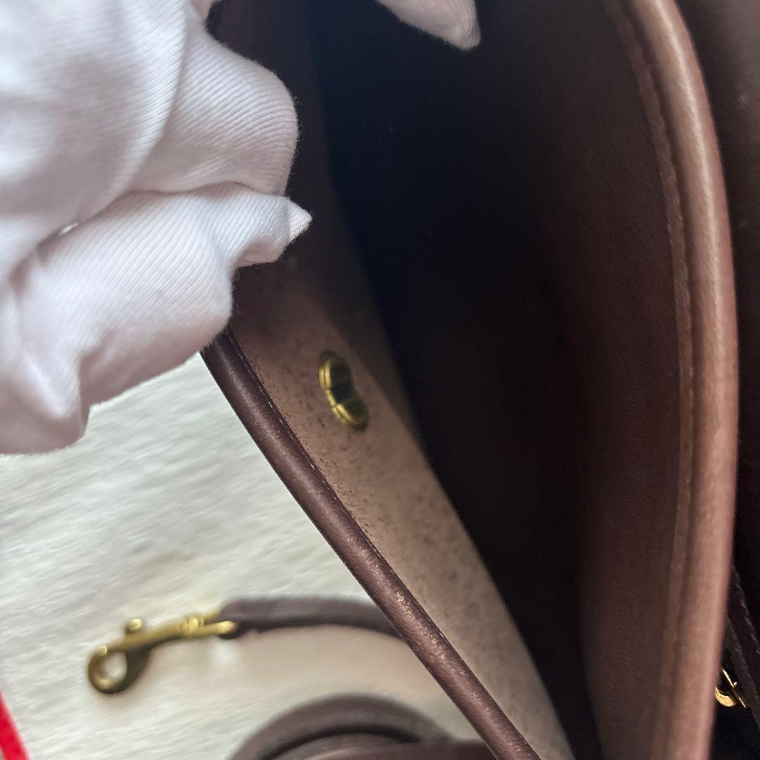 オールドコーチ　ショルダーバッグ　ターンロック 9870