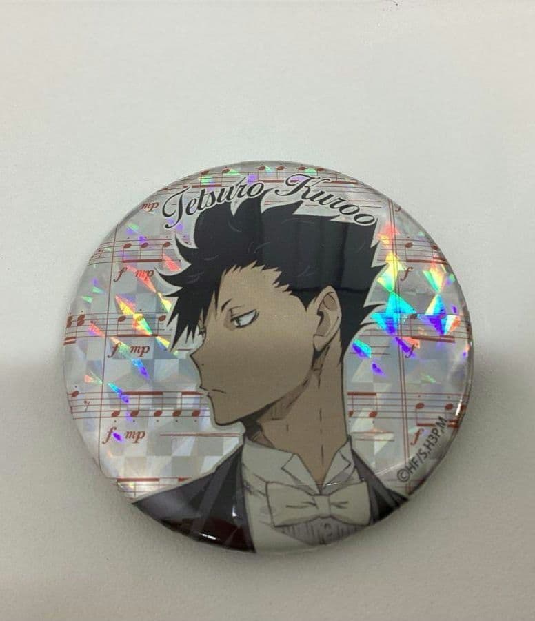 ハイキュー　コンサート　2018 缶バッジ　黒尾鉄朗