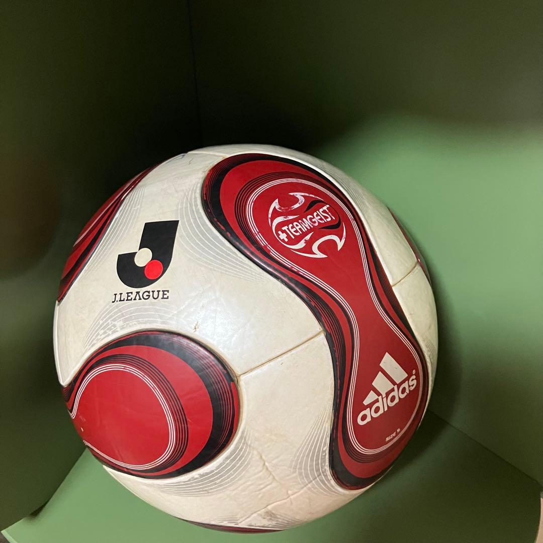 adidas TEAMGEIST Jリーグ試合球 5号パンクボール　3個セット