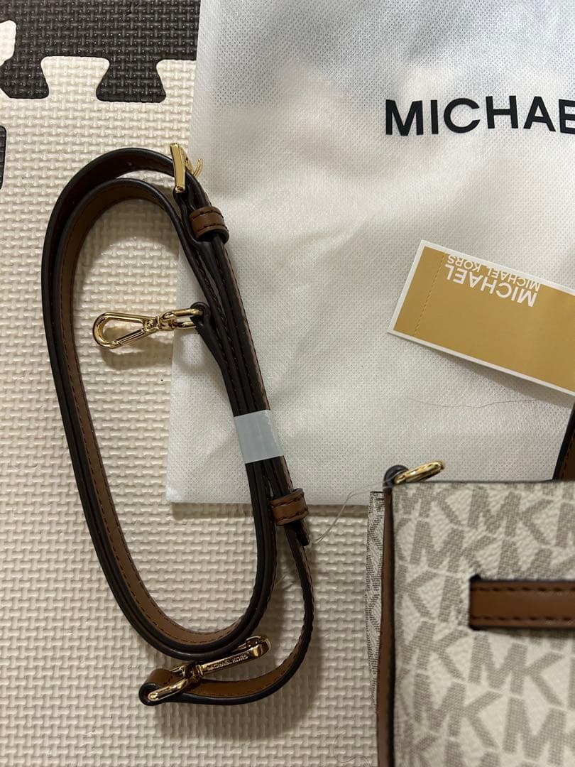 MICHAEL KORS MKロゴプリントショルダーバッグ