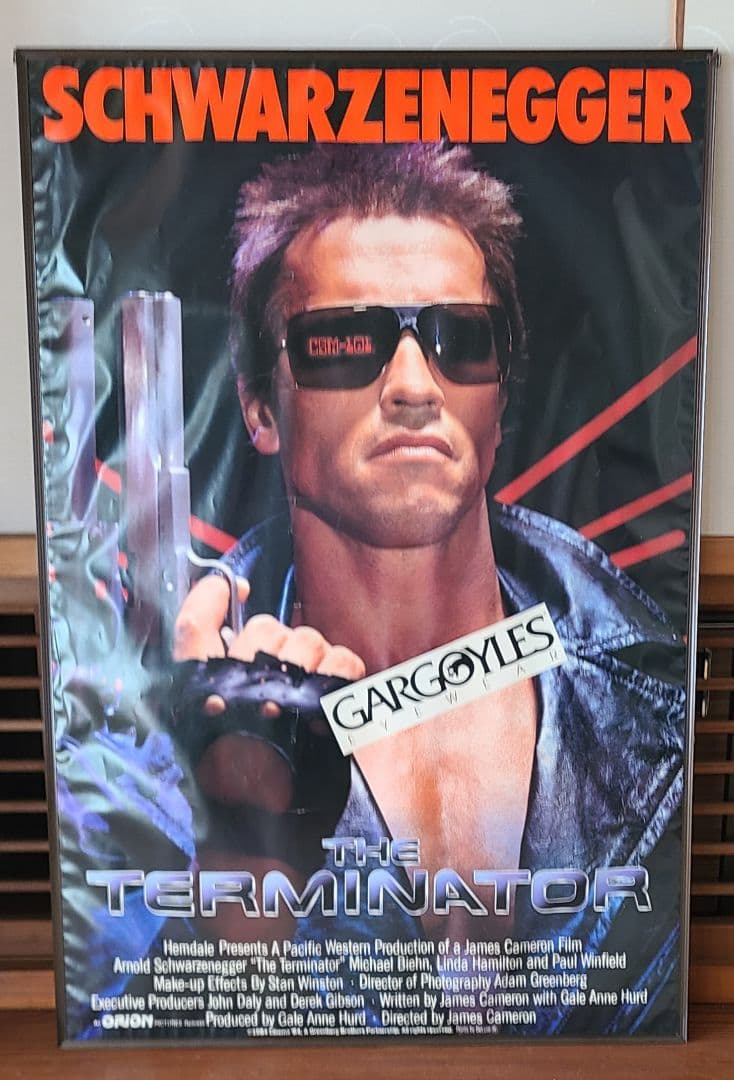 非売品　ターミネーター1パネル　ガーゴイルズサングラス販促バージョン