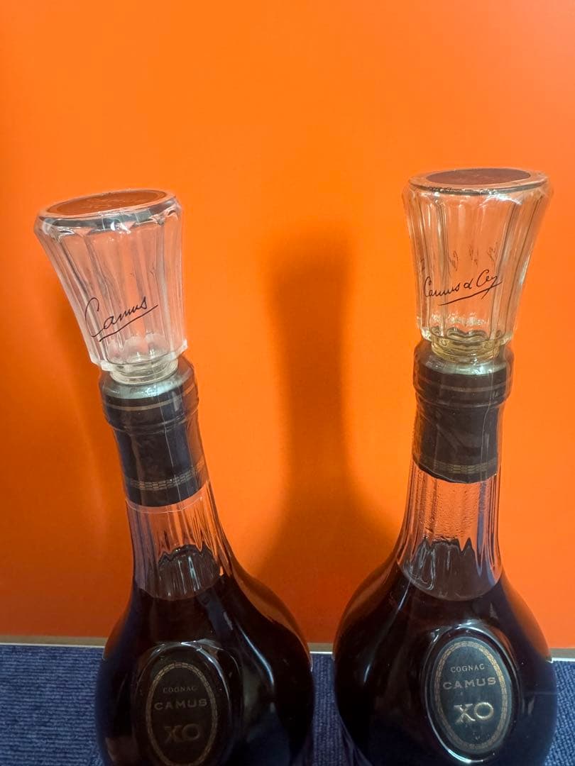 1671 【古酒未開栓】CAMUS XO カミュ　コニャック　2客　700ml